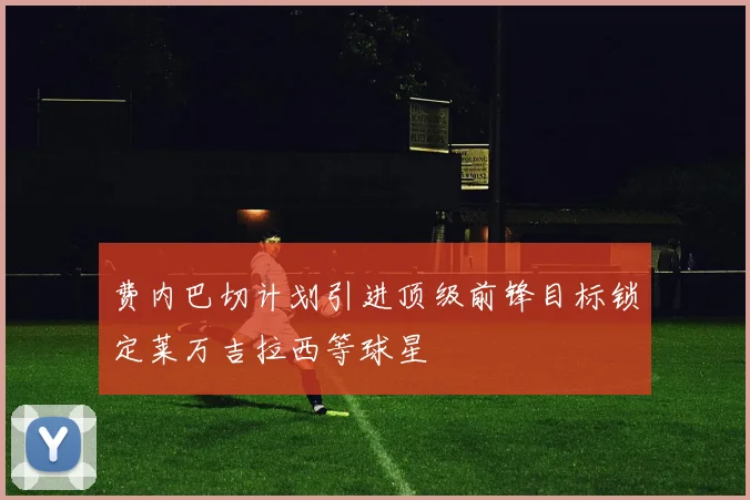 费内巴切计划引进顶级前锋目标锁定莱万吉拉西等球星